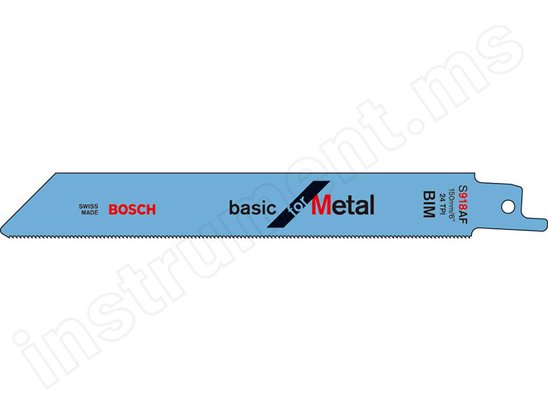 Сабельные пилки Bosch S918 AF, L=150, 2шт. - фото 1