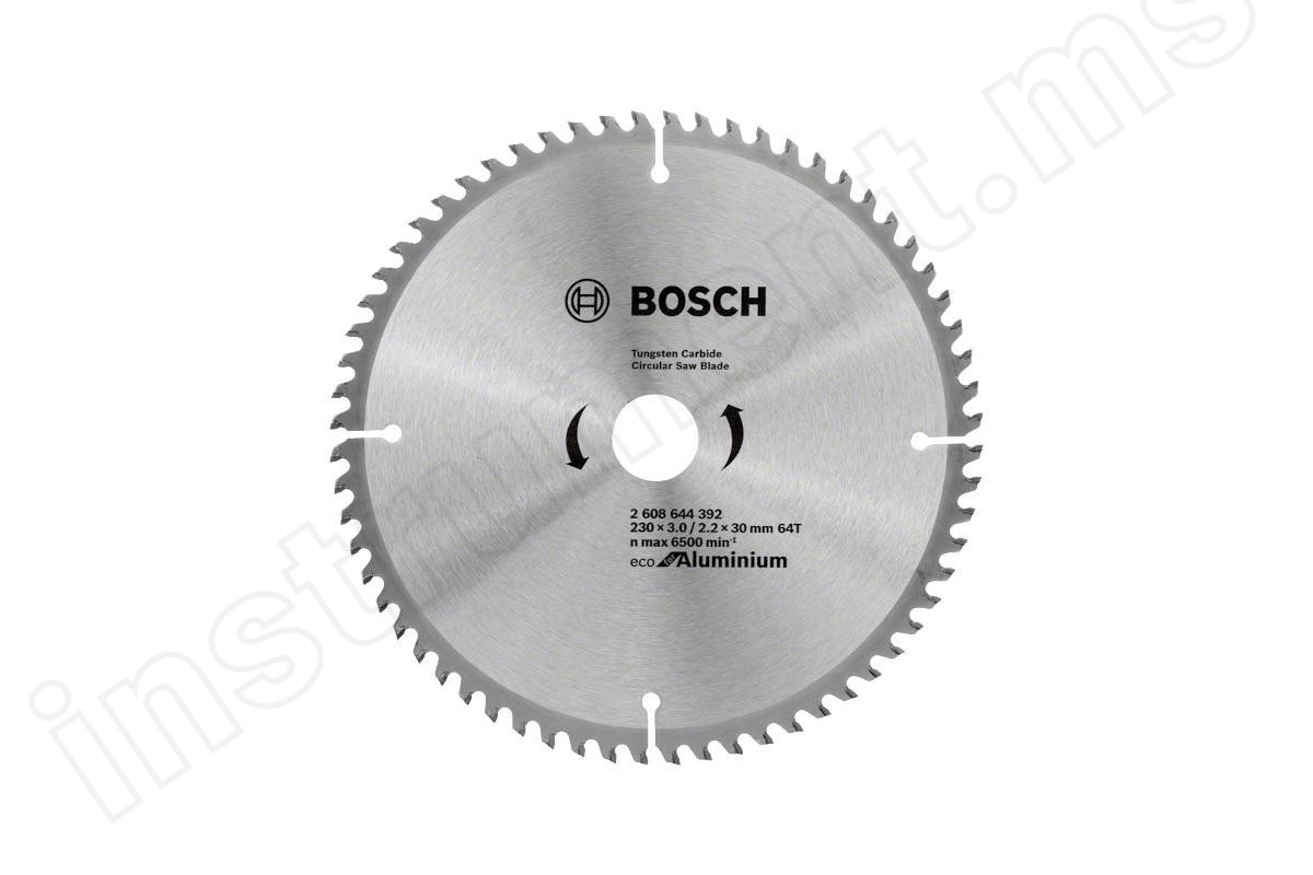 Диск пильный Bosch Multimaterial ECO, 230х30х64з.   арт.2608644392 - фото 1