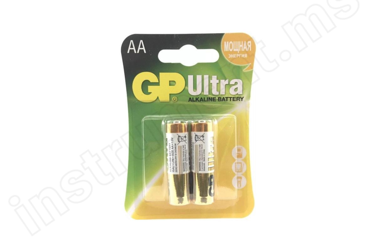 Батарейки GP Ultra Alkaline, LR03 ААA, 2шт - фото 1