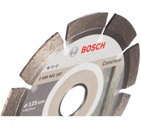 Алмазный диск Standard for Concrete Bosch d=125х10х22,2мм - фото 2